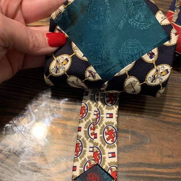 Silk Golf Theme Motif Tommy Hilfiger USA ties - Picture 5 of 15